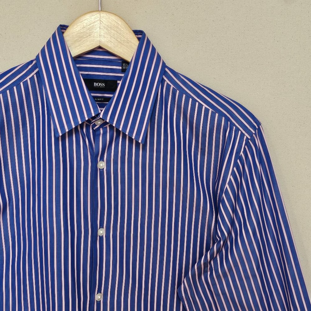 Hugo Boss Slim Fit Button Down 15.5